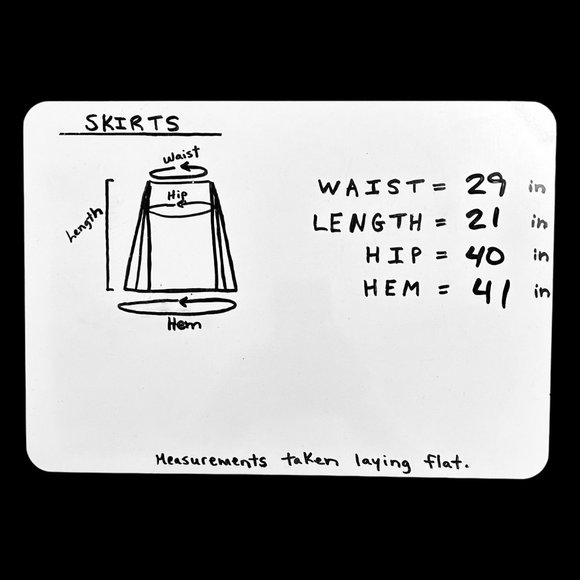 Vintage 90s-Y2K Jordache High Waisted Knee Length Denim Skirt - Picture 10 of 10